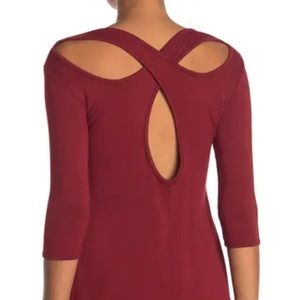Baea Criss cross back tunic